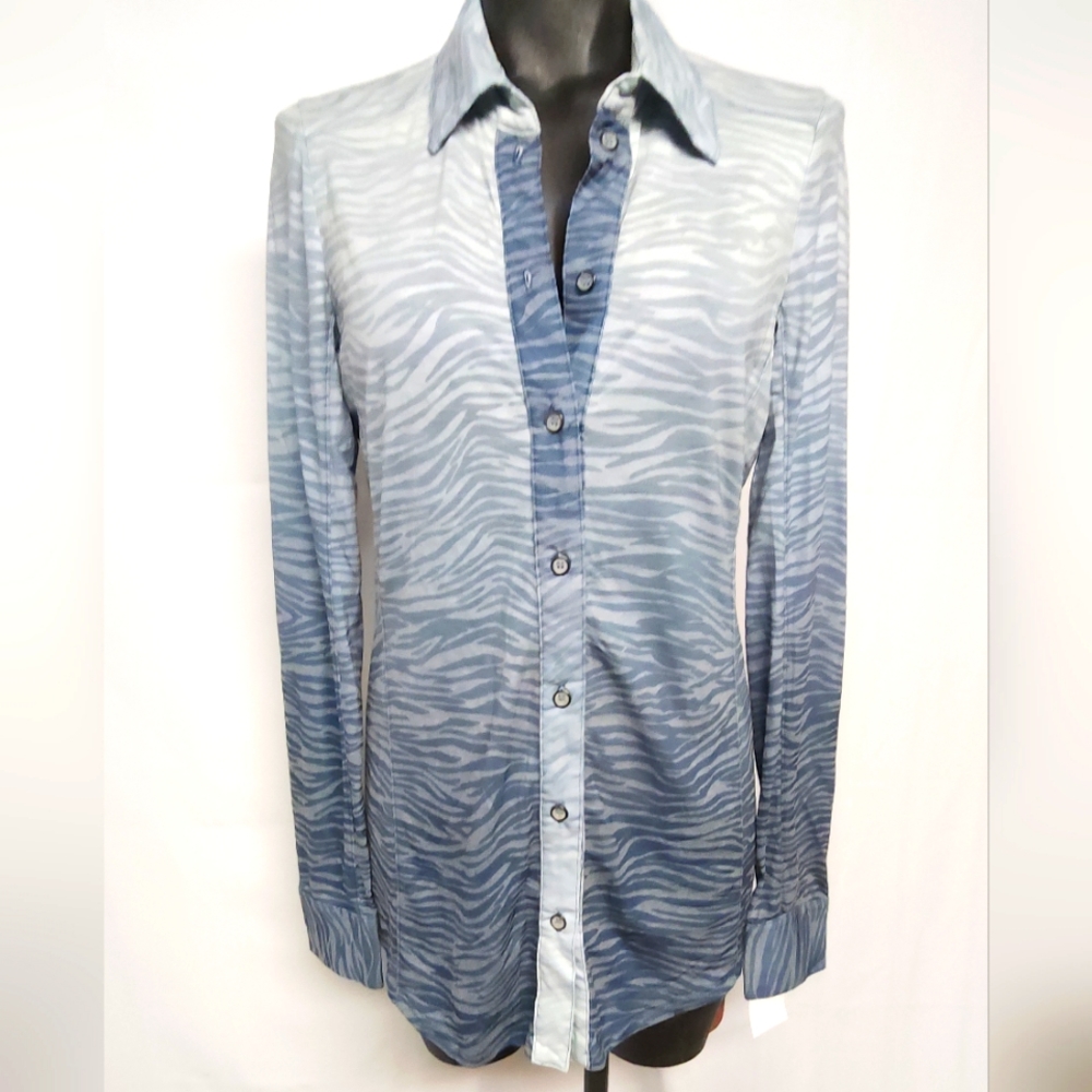 Stitch Fix Odin & ivy button down ombre top. Sz Sm.  New